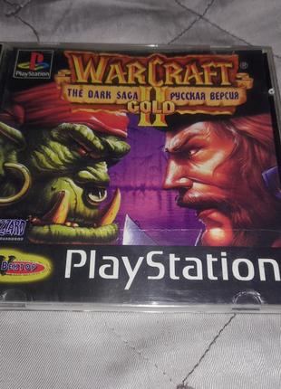 Игра Warcraft 2 The Dark Saga PS1 диск  Playstation 1 PS one пс1