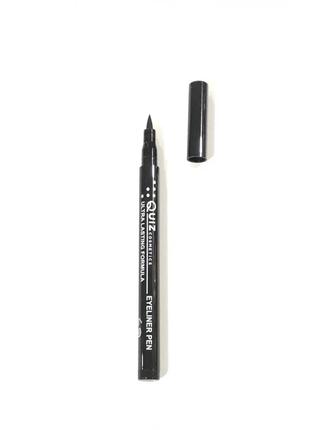 Подводка-фломастер для глаз Quiz Cosmetics Eyeliner Pen Black ...