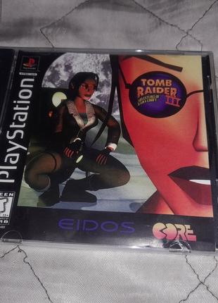 Игра Tomb Raider 3 PS1 Sony Playstation 1 PS one диск