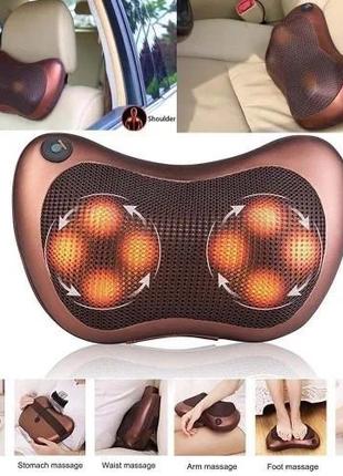 Массажная подушка Massage Pillow CHM-8028 массажер роликовый д...