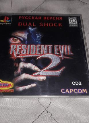 Игра Resident Evil 2 PS1 Playstation 1 PS one диск пс1