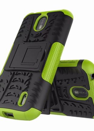 Чехол Armor Case для Nokia 1 Лайм (hub_ONur88939)