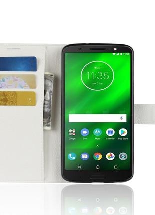 Чехол-книжка Litchie Wallet для Motorola Moto G6 Plus XT1926 W...