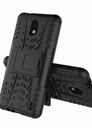Чехол Armor Case для Nokia 2 Черный (hub_EOiR42692)