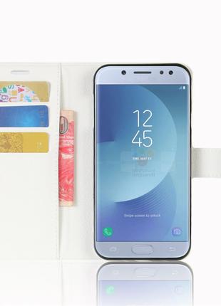 Чехол-книжка Litchie Wallet для Samsung J330 Galaxy J3 2017 Wh...