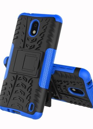 Чехол Armor Case для Nokia 2 Синий (hub_FXVL36483)