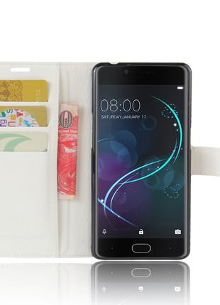 Чехол-книжка Litchie Wallet для Doogee Shoot 1 White (lwwh0040)