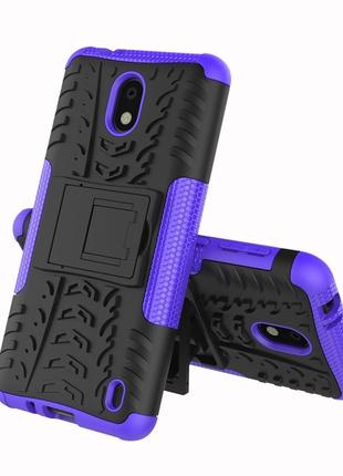 Чехол Armor Case для Nokia 2 Фиолетовый (hub_dMHl15501)