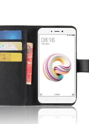 Чехол-книжка Litchie Wallet для Xiaomi Redmi 5A Black (lwbk0247)