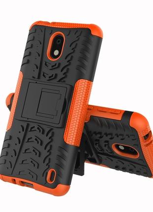 Чехол Armor Case для Nokia 2 Оранжевый (hub_gLTY21083)