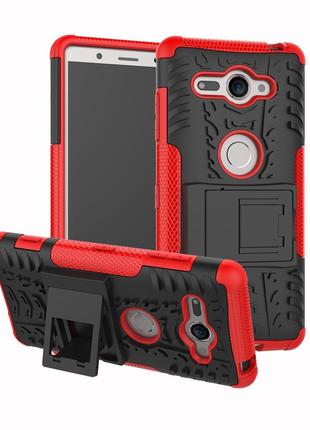 Чехол Armor Case для Sony Xperia XZ2 Compact Красный (hub_vjZL...