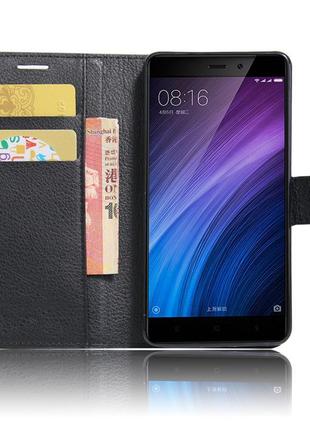 Чехол-книжка Litchie Wallet для Xiaomi Redmi 4 / Redmi 4 Prime...