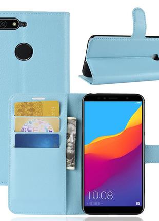 Чехол-книжка Litchie Wallet для Huawei Y6 Prime 2018 Голубой (...