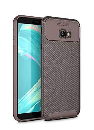 Чехол Carbon Case Samsung J410 Galaxy J4 Core / J415 Galaxy J4...