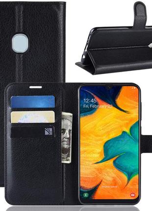 Чехол-книжка Litchie Wallet для Samsung Galaxy A20 / Galaxy A3...