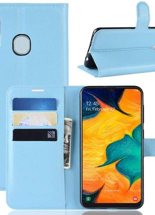 Чехол-книжка Litchie Wallet для Samsung Galaxy A20 / Galaxy A3...