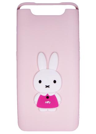 Чехол Cartoon Case 3D для Samsung A805 Galaxy A80 Кролик (arbc...