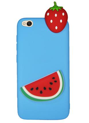 Чехол 3D Cartoon Case для Xiaomi Redmi Go Арбуз (hub_Lgbe17456)