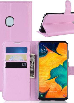 Чехол-книжка Litchie Wallet для Samsung Galaxy A20 / Galaxy A3...