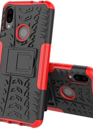 Чехол Armor Case для Xiaomi Redmi 7 / Redmi Y3 Красный (hub_PC...
