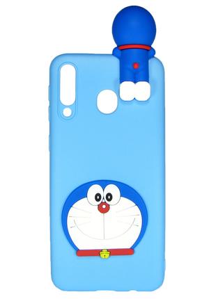 Чехол Cartoon Case 3D для Samsung Galaxy A8s Кот (arbc6233)