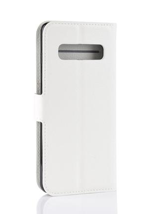 Чехол-книжка Litchie Wallet для Samsung Galaxy S10 5G White (h...