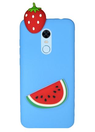 Чехол Cartoon 3D Case для Xiaomi Redmi 5 Арбуз (hub_hWse53166)