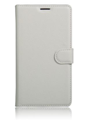 Чехол-книжка Litchie Wallet для Xiaomi Redmi Note 4 Белый (arb...