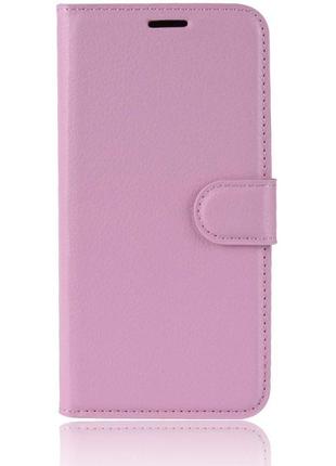 Чехол-книжка Litchie Wallet для Vivo Z5X / Z1 Pro Pink (hub_XK...