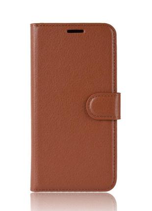 Чехол-книжка Litchie Wallet для Asus Zenfone 6 ZS630KL Brown (...