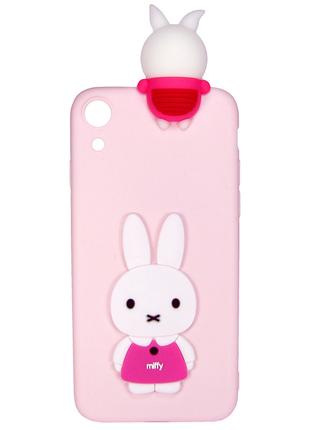 Чехол Cartoon Case 3D для Huawei Y6 II Кролик (arbc7358)