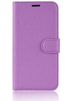 Чехол-книжка Litchie Wallet для Vivo Z5X / Z1 Pro Violet (hub_...
