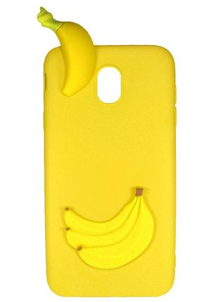 Чехол Cartoon Case 3D для Samsung J530 Galaxy J5 2017 Бананы (...