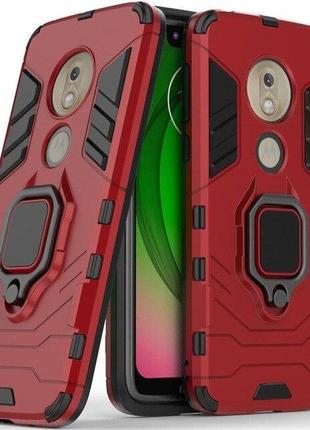 Чехол Ring Armor для Motorola Moto G7 Play Red (arbc6925)