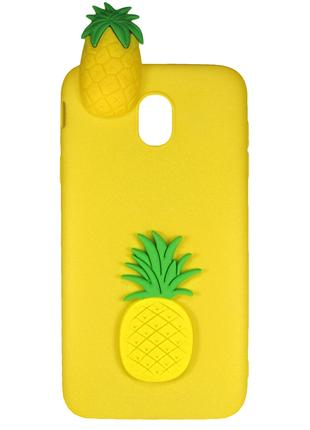 Чехол Cartoon Case 3D для Samsung J730 Galaxy J7 2017 Ананасы ...