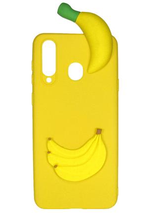 Чехол Cartoon Case 3D для Samsung Galaxy A8s Бананы (arbc6240)