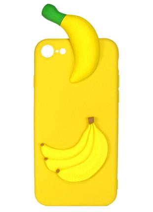 Чехол Cartoon Case 3D для Apple iPhone 7 / 8 Бананы (arbc7235)