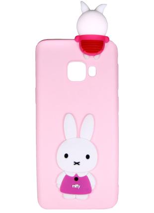 Чехол Cartoon Case 3D для Samsung J415 Galaxy J4 Plus Кролик (...