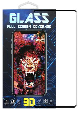Защитное стекло Premium Glass 9D Side Glue для Oppo Find X2 Black