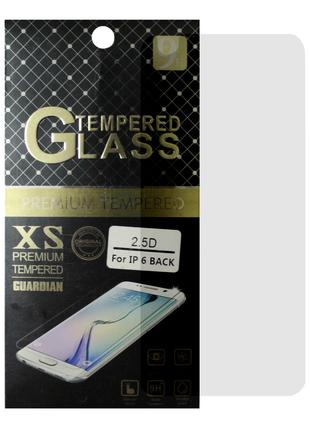 Стекло на заднюю панель XS Premium 2.5D для iPhone 6 / 6S
