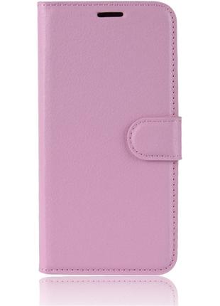Чехол-книжка Litchie Wallet для Vivo U3 / Y5S / Y19 Pink
