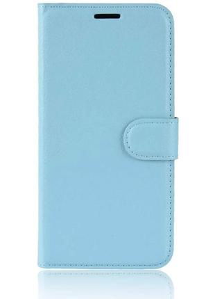 Чохол-книжка Litchie Wallet для Motorola One Hyper Blue
