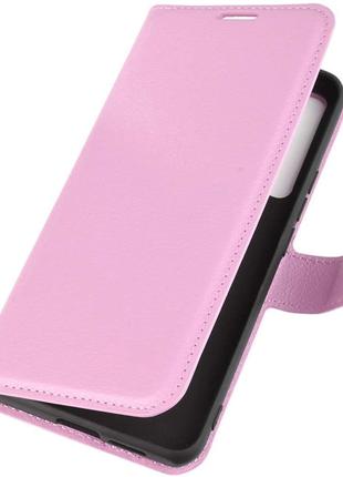 Чехол-книжка Litchie Wallet для Vivo X50 Pink