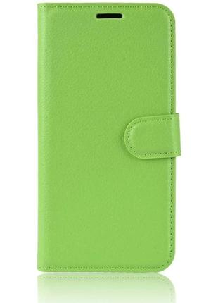 Чехол-книжка Litchie Wallet для Samsung G980 Galaxy S20 Green