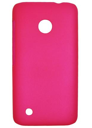 Чехол Colored Plastic для Nokia Lumia 530 Rose