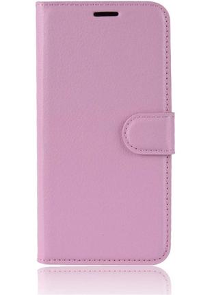 Чехол-книжка Litchie Wallet для Oppo Find X2 Pink
