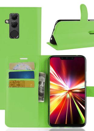 Чехол-книжка Litchie Wallet для Huawei Mate 20 Lite Green