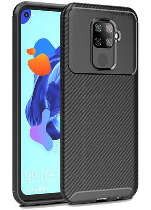 Чехол Carbon Case для Huawei Mate 30 Lite Black