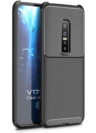 Чехол Carbon Case для Vivo V17 Pro Black