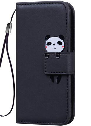 Чехол-книжка Color Book Animal Wallet Huawei P10 Lite Panda Че...
